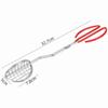 Edelstahl Tortilla Presse Maker Silber Taco Frittier Zange Langlebiger Taco Schalen Halter Frittieren