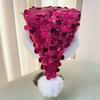 Christmas Hats for Holiday Celebration Festival Props Hat All Age Small Large Sequined Santa Caps Party Gathering Headwear