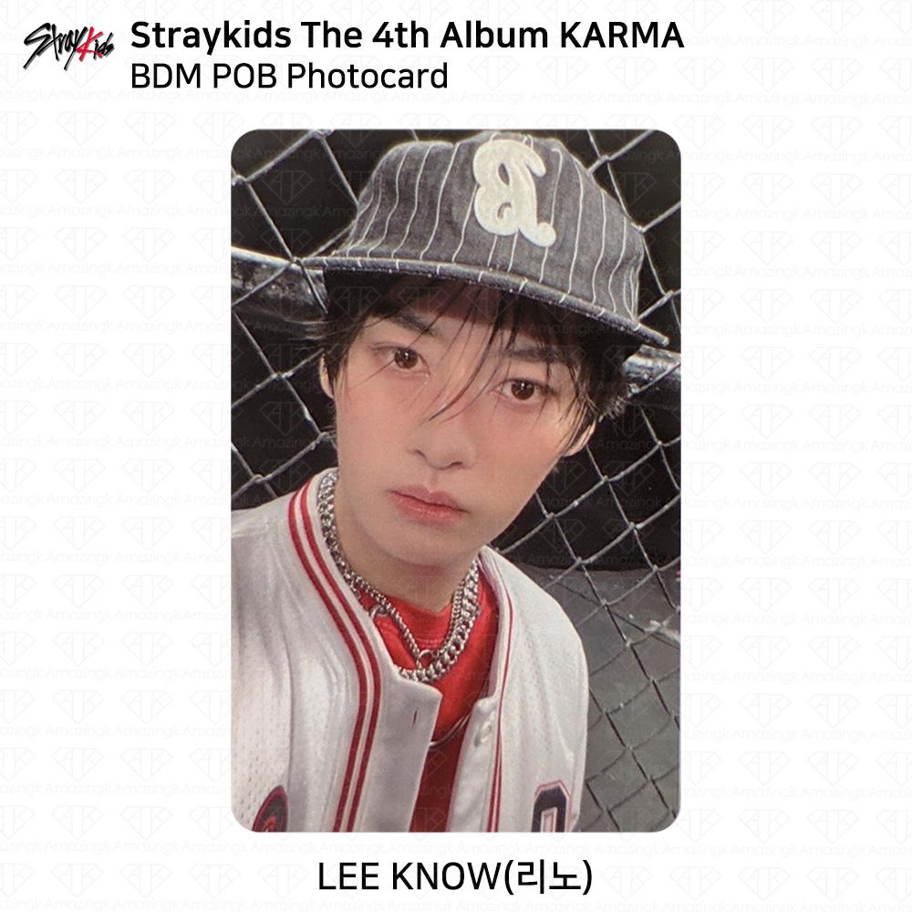 

Stray Kids 4-й альбом Karma BDM POB Фотокарточка KPOP K-POP SKZ
