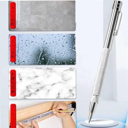 XIANFENGHU Carbide Tip Pen Marking Needle, Strong Magnetic Diamond Scribe Pen, Scribing Tool, Engraving Pen, Glass Cutter Pen, Suitable for Steel Plat