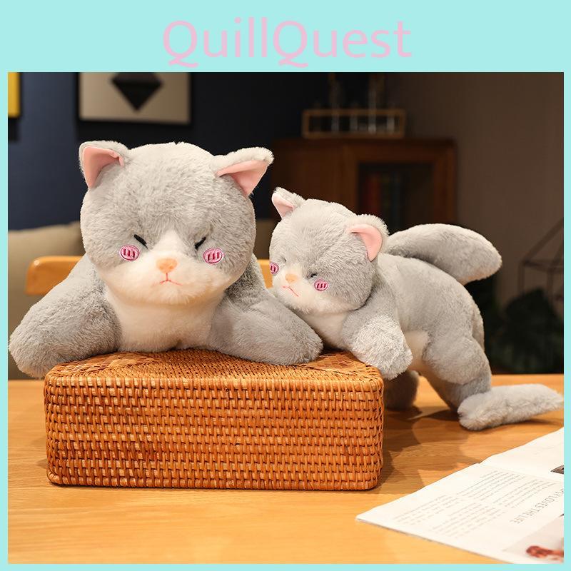 Shark Creative Cat Plush Toy Cartoon Child Sleeping Soothing Sofa Pillow Gift