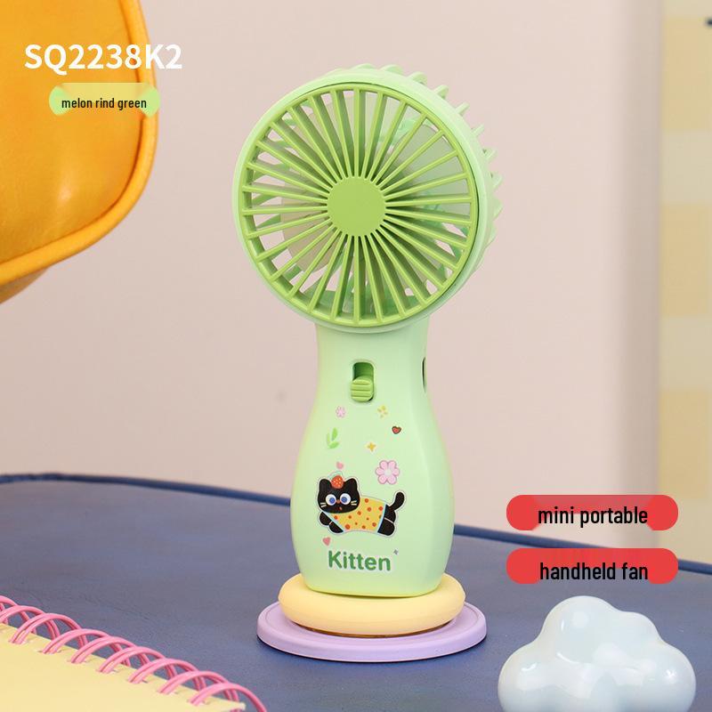 

Cartoon USB Rechargeable Handheld Mini Fan - Cute, Portable, Lightweight, Powerful Wholesale/Export/Cross-border