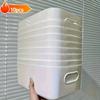 5pcs Stackable Storage Box Set Rectangular Plastic Organizer Containers Durable Reusable for Kitchen Bathroom Dorm Essentials