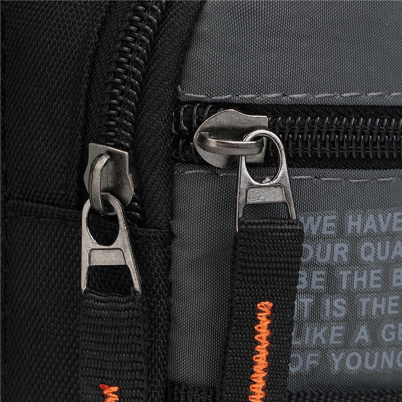 Men's Traveling Shoulder Bag Fashion Casual Patchwork Handbag High Quality Oxford Cloth Waterproof Multifunctional Crossbody Bag