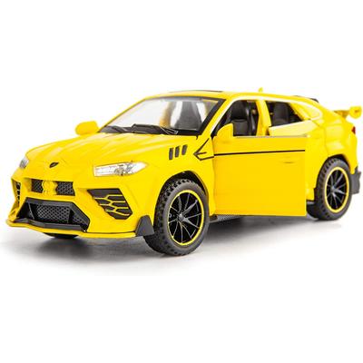 1/32 Scale Lambos URUS Alloy Car Model, Diecast Toys Vehicles with Simulation Sound and Light for Children's Mini Car Toys Gift Collection