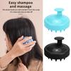 Silicone Brush Scalp Head Washing Hair Curly Hairbrush Pocket Professional Smooth Cleaning Massage Gifts for Girls