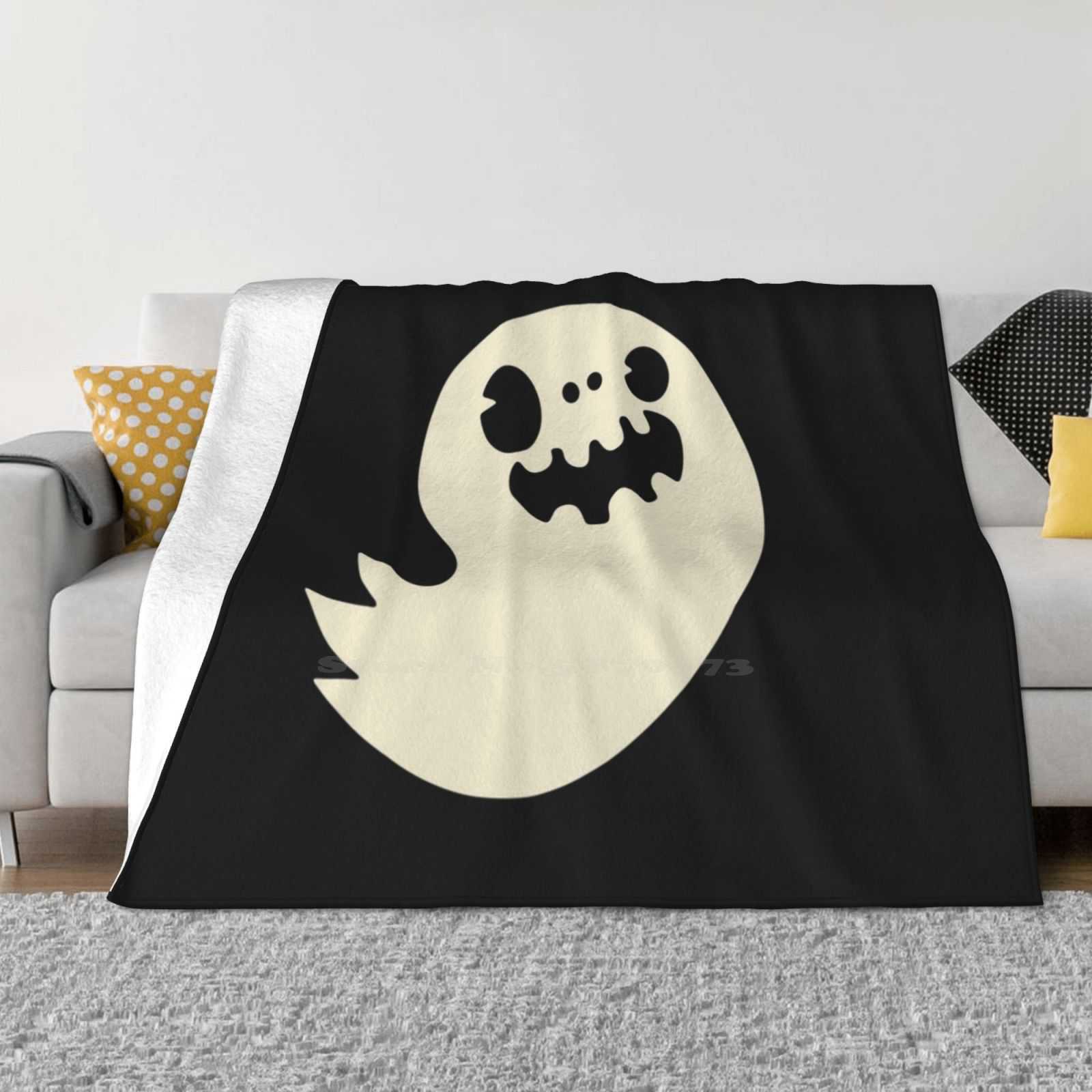 Ghost Boy Blanket Soft Warm Travel Portable Blanket Ghost Boy Belcher Tina Fox 30x40in