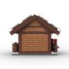 Building Block Christmas Hot Drink Holder Assembly Christmas Holiday Series Creative Ideas