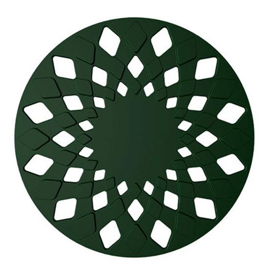 Sottovaso, cavo, resistente alle alte temperature, lavabile in lavastoviglie, rotondo, antiscivolo, sicuro, con isolamento termico