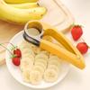 Handlicher Mehrzweck-Obst- und Gemüseschneider Bananenschneider-Werkzeug mit ergonomischem Griff Sicher Einfach zu warten