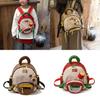 Backpack With Preschool Dog Pendant Curved Shoulder Straps For Comfortable Wear