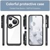 For Huawei Pura 80 Ultra Case Huawei Pura 80 Pro+ Pura 80 Ultra Cover Shockproof Clear PC + Silicone Protective Phone Back Cover