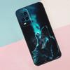 Cute Galaxys Wolf For Oppo A40 A60 A80 A18 A38 A58 A78 A98 A79 A16 A76 A96 A15 A74 A94 A54 A77 A17 Phone Case