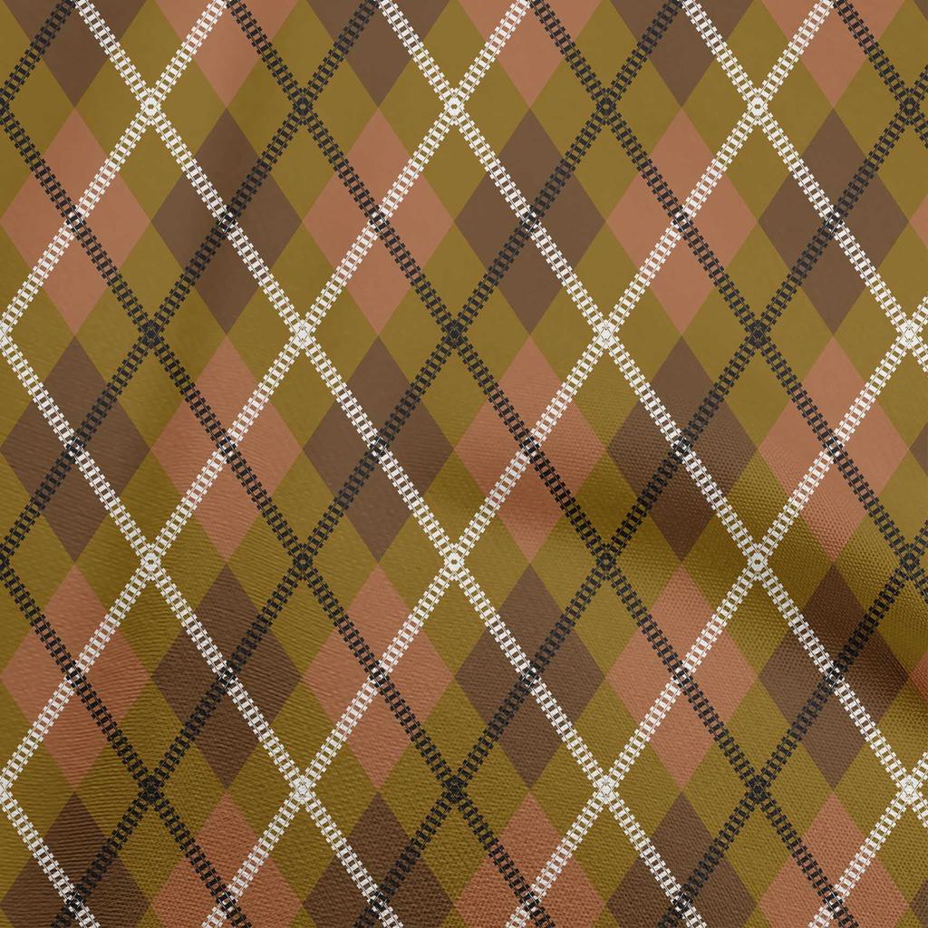 oneOone Cotton Flex Gray Fabric Check  Quilting Supplies Print Sewing Fabric By The Yard 40 Inch