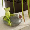 Kawabata Trading Relaxing Frog Figurine 1202PKC013 Frog Goods