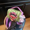 Graffiti Bucket Bag - Women's Large Capacity Shoulder Handbag, Cute & Portable Style
