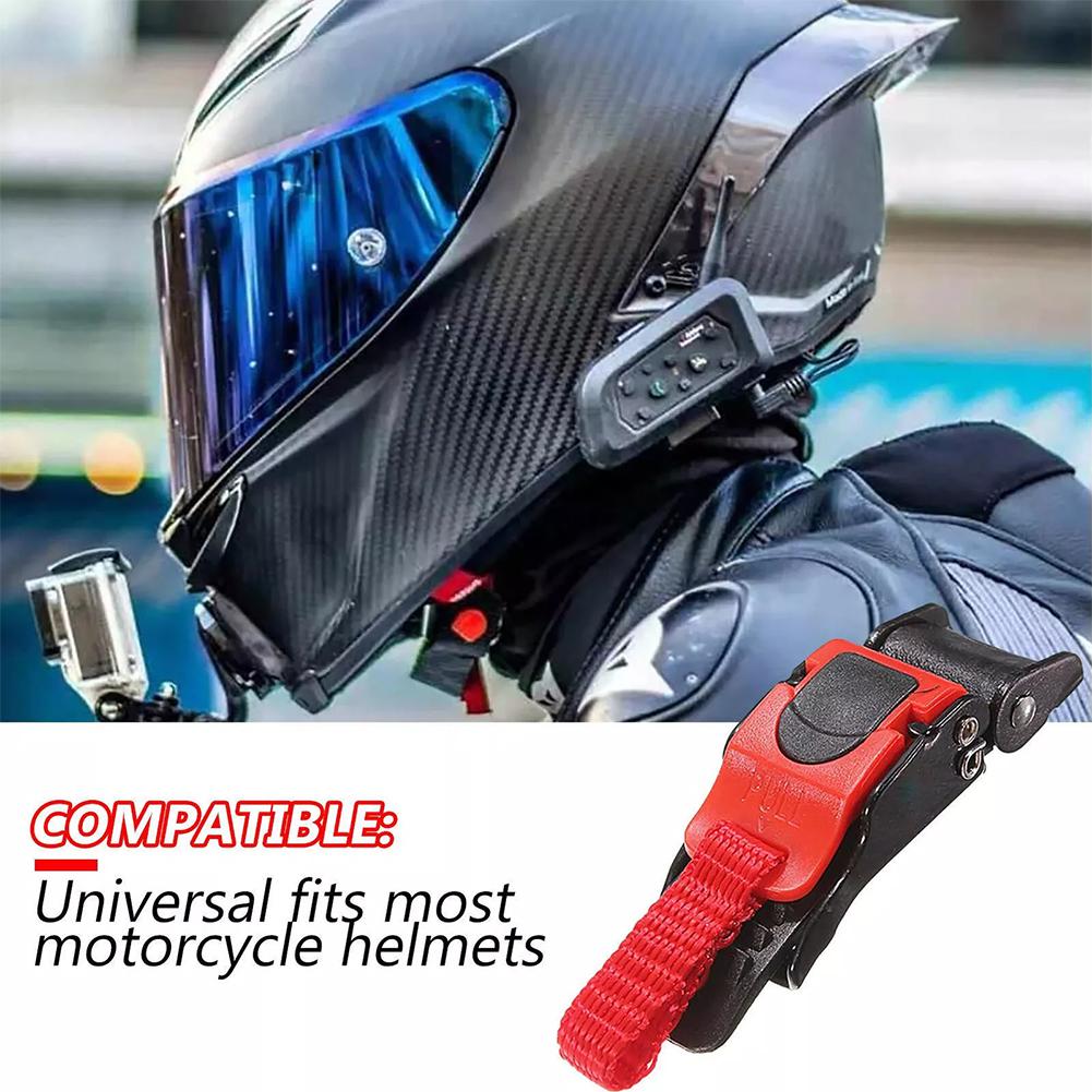 Motorcycle Helmets Quick Release Buckle Kit Replacement Safe Helmets Accessories Buckle Straps With Clips Quick Release