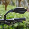 Road Bike Rear Mirrors Waterproofed Bicycles Mirror Dustproof Bike Mirrors for Multiple Handlebars