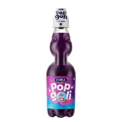 Pop Goli Soda – Hroznová príchuť, Šumivá guličková sóda, 225 ml