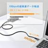 USB Type-C Cable 3M USB-C & USB-A Cable [PD Compatible 60W Quick Charging/USB 3.2 Gen2 Standard 10Gbps Data Transfer] Compatible with QuickCharge3.0 C