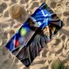 Griezmann's Jersey Beach Towel Super Soft Microfiber Quickdry Fabric Comfortable Lightweight Suitable for Swimming, Gym, Camping, Yoga Vacation