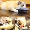20cm Simulation Fish Cat Toys Soft Plush Catnip Toy Interactive Cat Toys Gifts Funny 3D Fish Shape Doll Pet Supplies