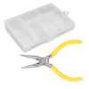 Jewelry Making Kit Alloy DIY Jewelry Accessories with Needle Nose Plier for Earring Pendant
