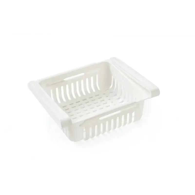 

Flexible Expandable Refrigerator Storage Basket Drawer Organizer For Kitchen Fridge Freezer Fresh Food Container Storage Rack