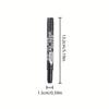 10/50pcs Black Waterproof Markers, Large Capacity Oil-Based Non-Fading Thick Tip Suitable for Logistics Multi-Purpose Use