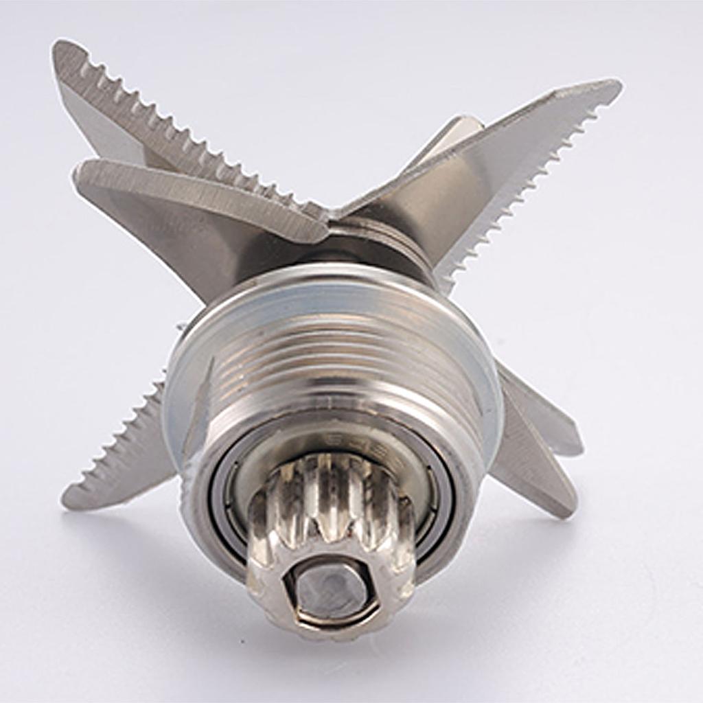 8 Blade Blender Replacement Stainless Steel Blades Smooth Blending Use Spare Part Metal Texture for Multiple Models