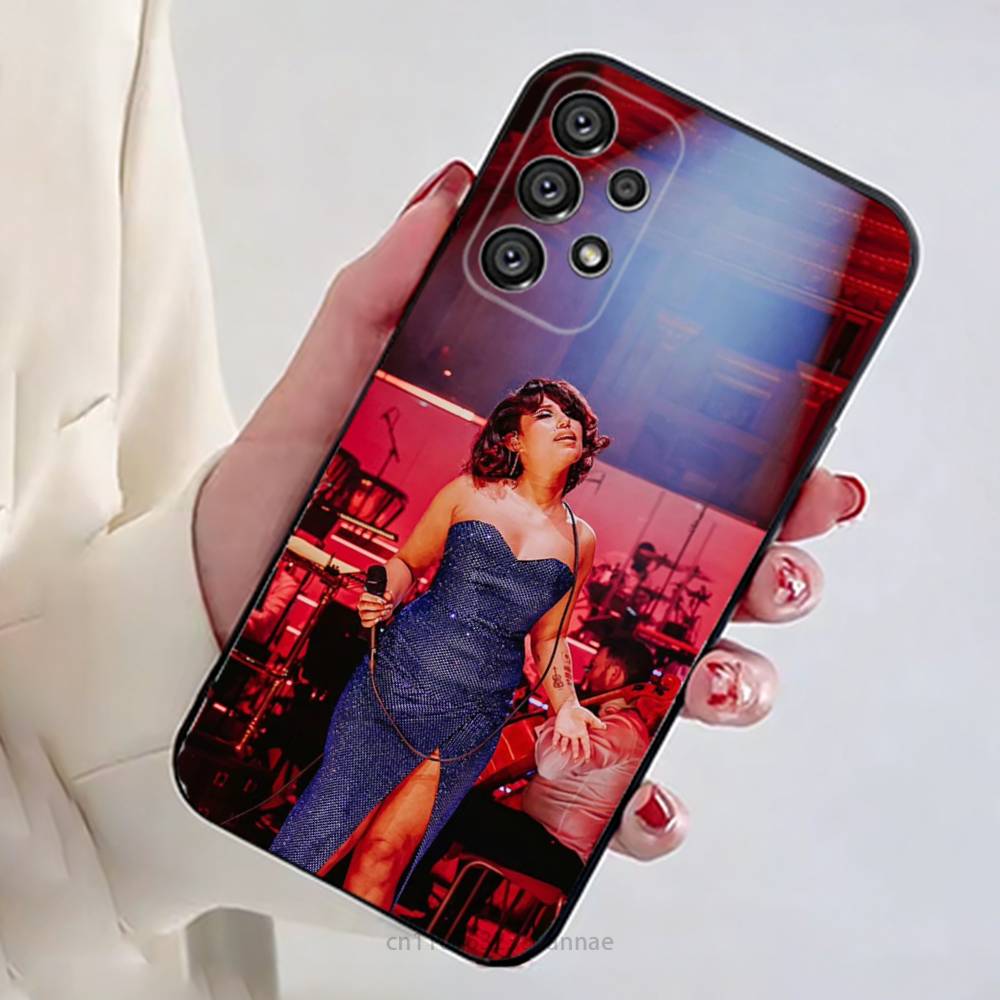 Singer RAYE Phone Case For Samsung Galaxy A13,21s,22,31,32,52,53,71,80,A91 Soft Black Shell