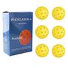 74mm Luminous Pickleball, 40-Hole Rotational & Injection Molded 