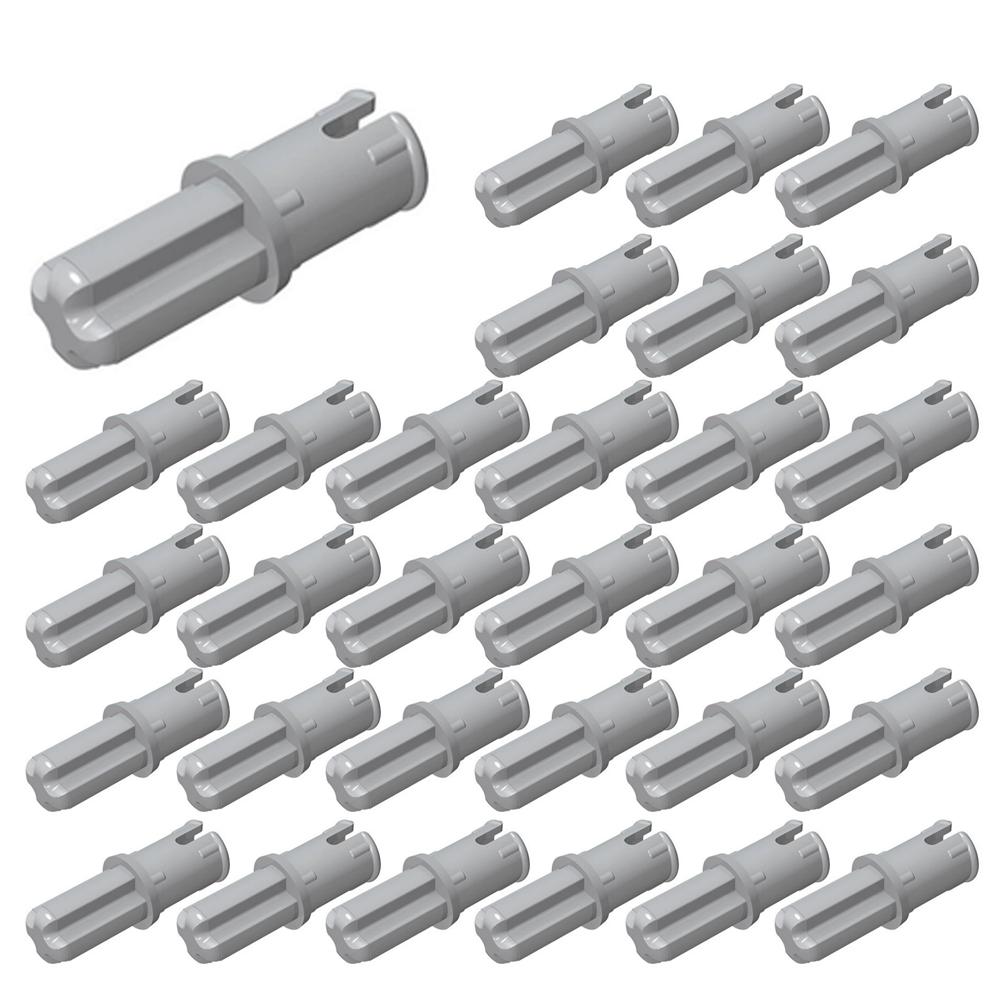 60PCS 43093 Axle 1L Pin Friction Ridges Lengthwise Bricks Toys For Technical MOC Buildings Blocks Compatible Assembled Figure