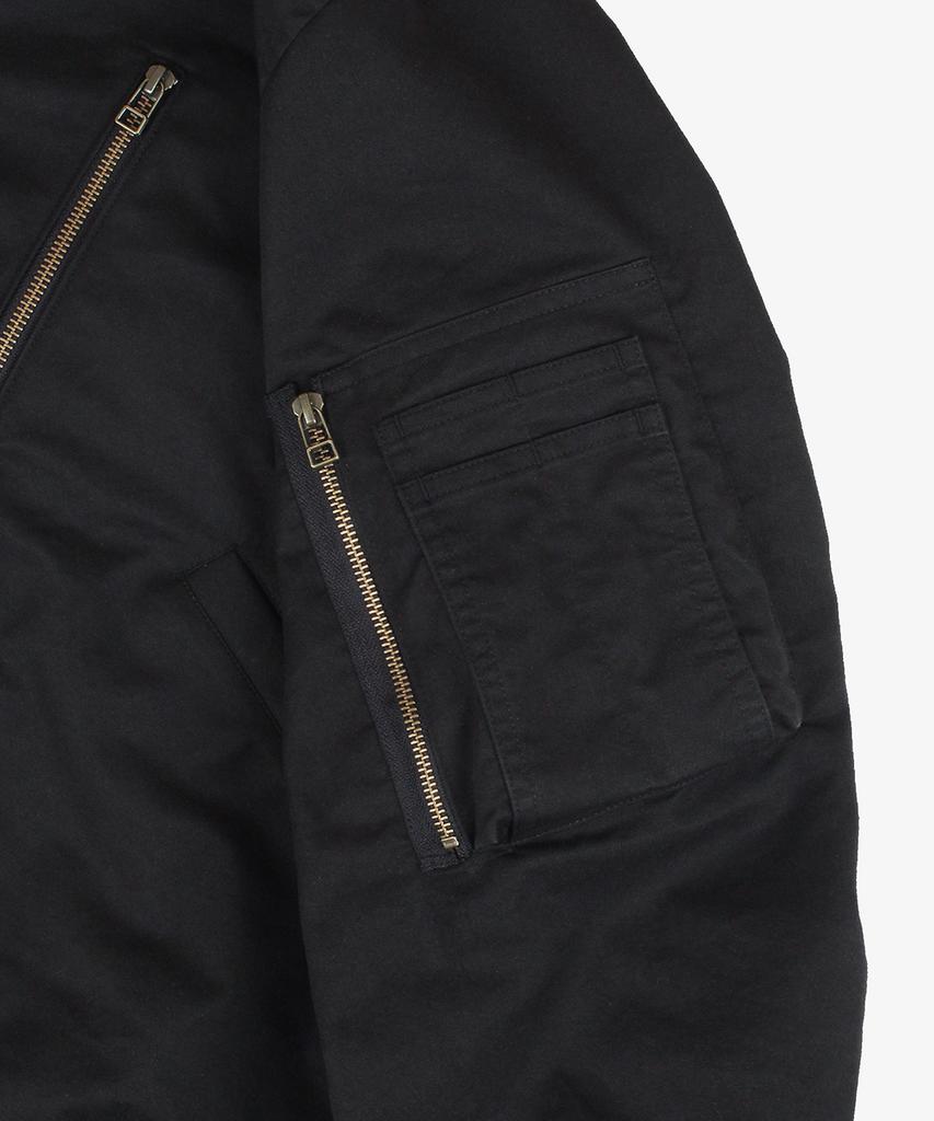 Linement Double Zip Ma-1 _ Black