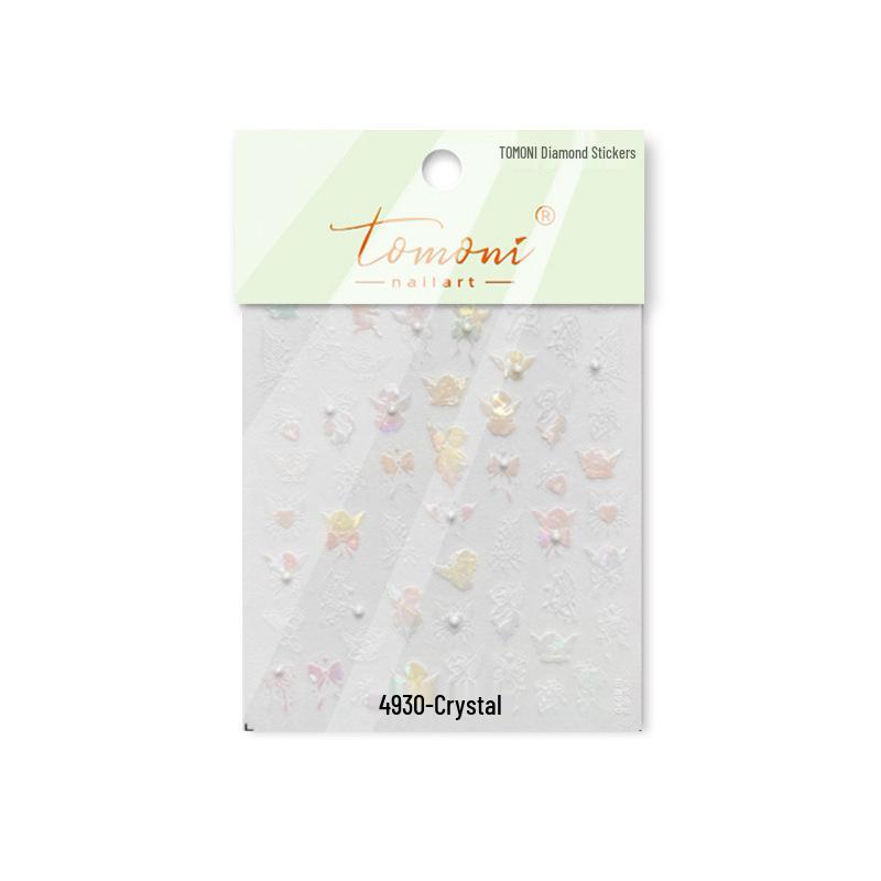 

Наклейки для ногтей Tomoni Crystal - DIY Горячо продаваемые украшения в виде звезд, лун и бабочек для нейл-арта для детей и телефонов.