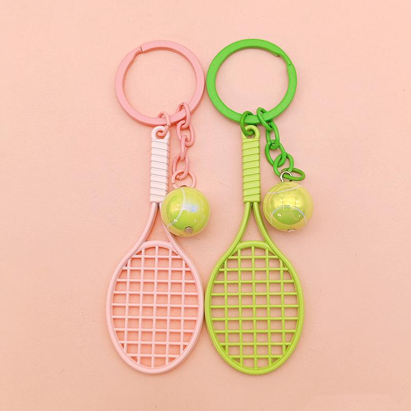 Mini Portachiavi Festa del Tennis Gadget Festa Tennis Portachiavi Pallina da Tennis Ciondolo Borsa da Tennis Portachiavi Sportivo Per Ragazzi Ragazze Carnevale Scolastico Ricompensa