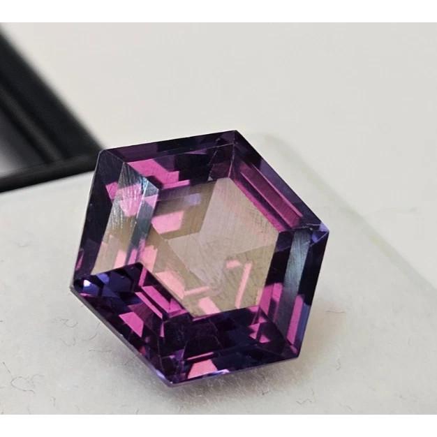 Alexandrite Color Change Shape Natural 9-10 Ct Hexagon Cut Beautiful Gemstone
