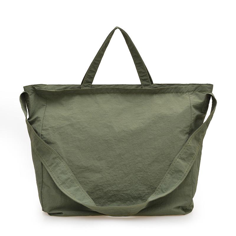 

Летняя холщовая сумка-тоут 2025 - Легкая, вместительная сумка кроссбоди для женщин One Size армия зеленый