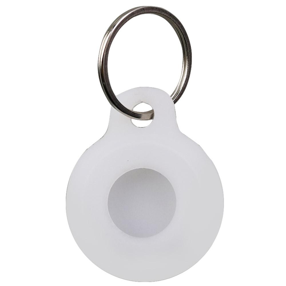 1PC Silicone For AirTags Tracker Locator Protective Case with Keychain Anti-lost Device Sleeve Smart Accesso ProtectsIm Pacting