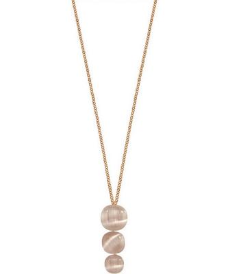 Gemma Rose Gold Tone Sterling Silver SAKK74 Women's Necklace