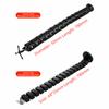 Clamp-On Design Wire Spine Cable Sleeve Quad Entry Vertebrae Structure Wire Management Workstation Snake Design