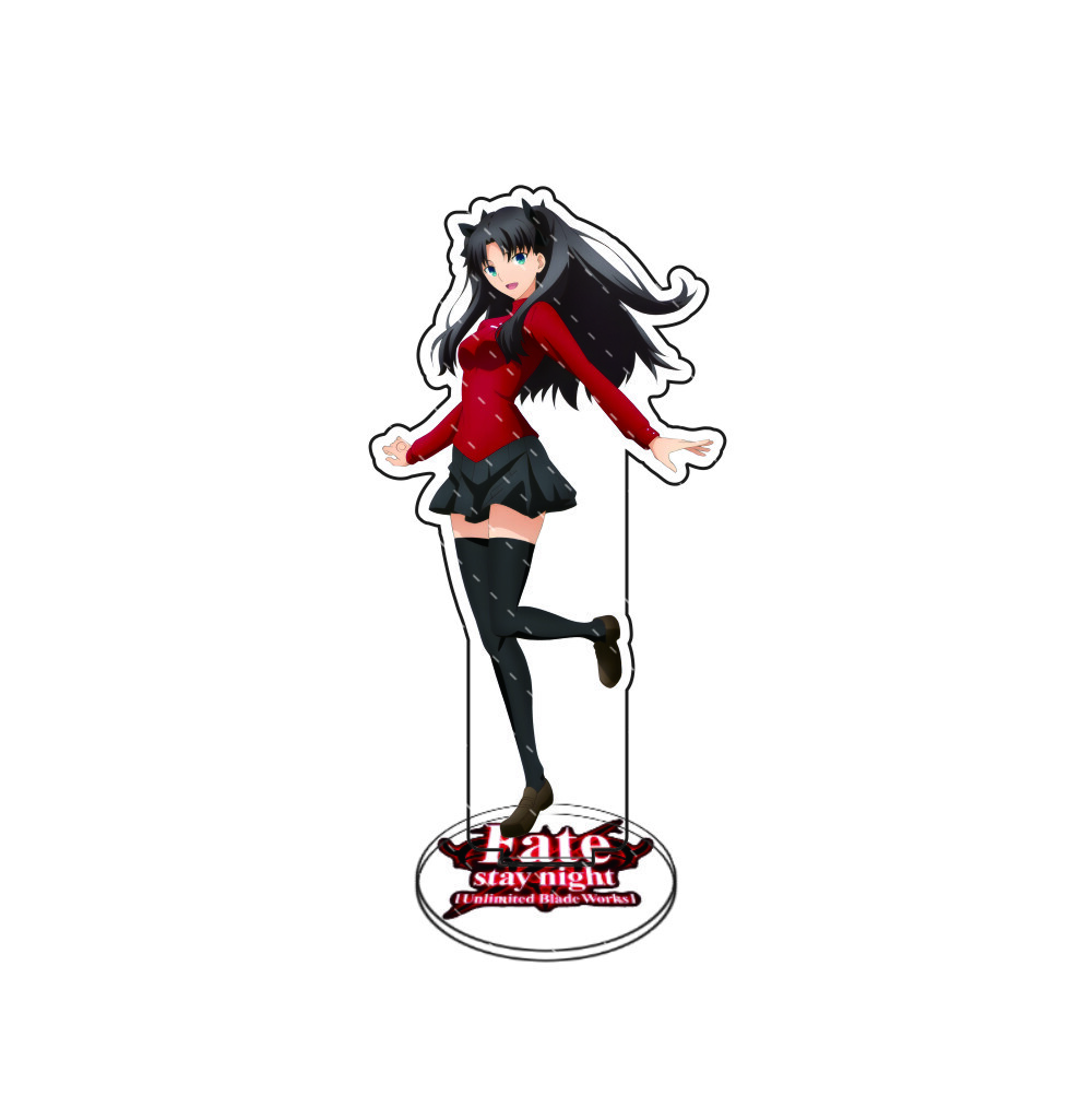 Anime Fate 15cm Acrylic Stand Model Cosplay Characters Desktop model stand Ornament Goods Collection Gifts