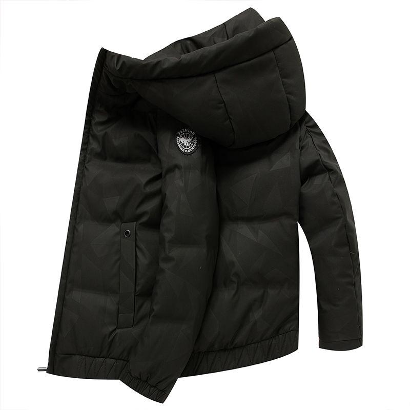 Down Jacket Trend Leisure Men's Clothes Winter Medium and Long Section