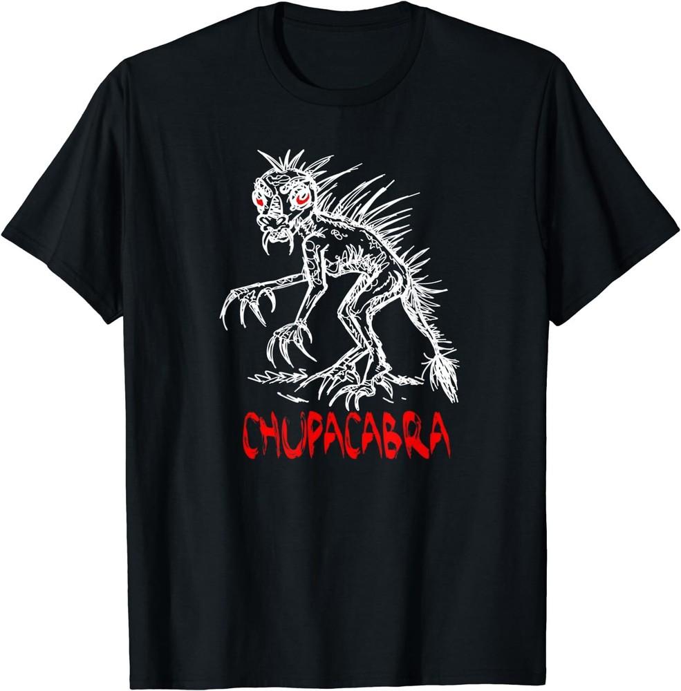 Chupacabra Cryptid Illustration T-Shirt Size S-5XL Unisex T-Shirt XL