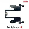 Front Ear Earpiece Speaker Proximity Light Sensor Flex Ribbon Cable for iPhone 13-16 PM with Mic Ear Speaker Ribbon Repair Parts