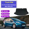 Car Rear Trunk Mat EVA For Ford Fiesta Hatchback MK6 2009-2017 Anti-slip Cargo Trunk Boot Tray Floor Rug Parts Auto Accessories