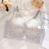 Plus Size Ultra-Thin Wireless Seamless Bra, Bust Minimizer Side Gathering Anti-Sag Full Figure Curvy Women Bra