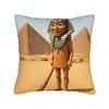 Santa Tralalero Tralala Shark In Santa Hat Christmas Meme Pillow Case Print Pillow Cover For Home Decoration Novelty Pillowcases