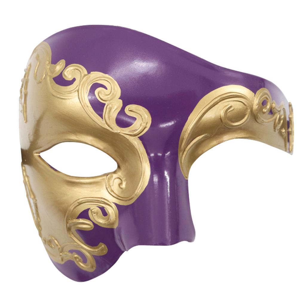 Steampunk Phantom Plastic Adult Half Face Mask Carnival Festival Bar Opera Stage Costume Prop Halloween Party Cosplay