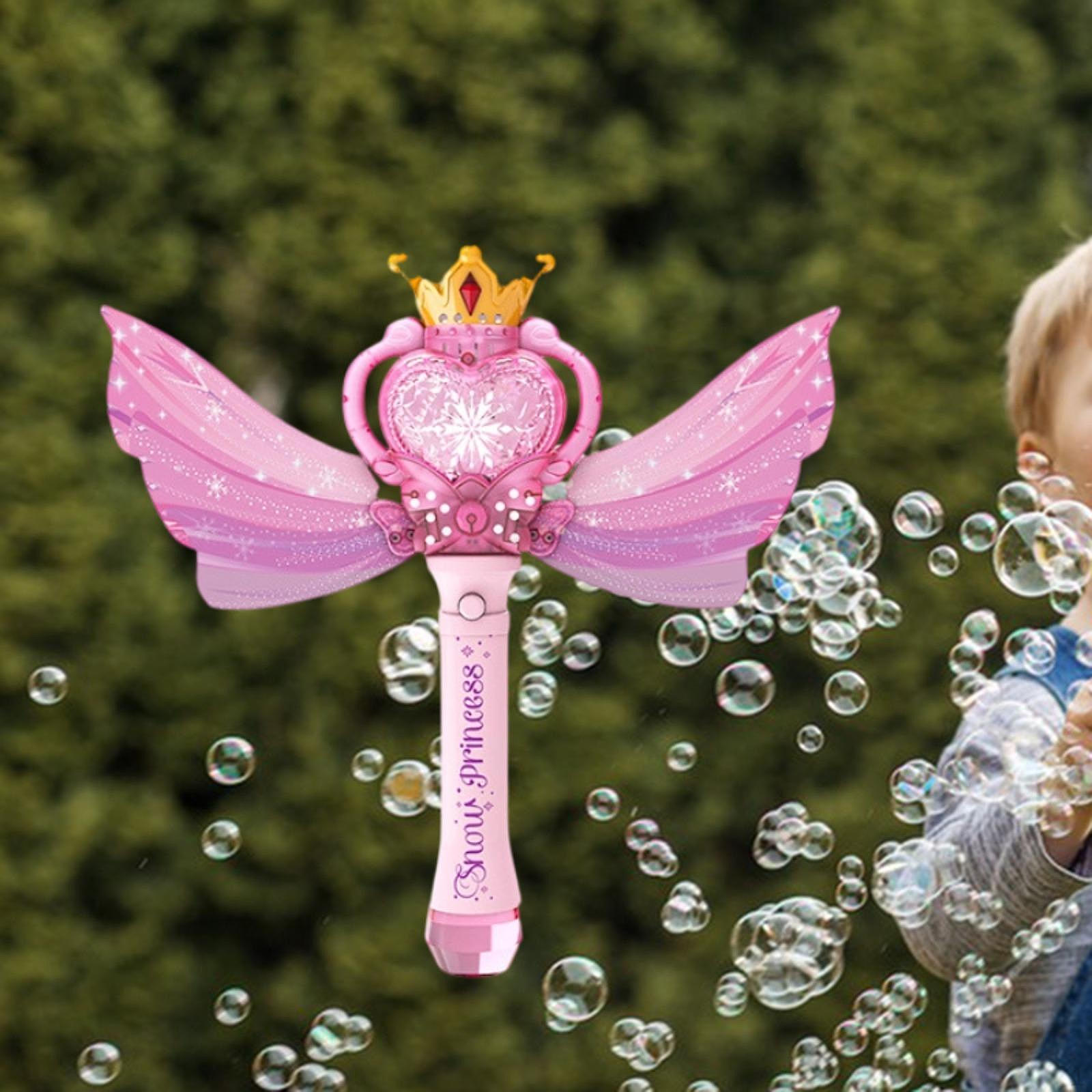 Princess Bubble Christmas Stocking Stuffers Handheld Heart Shaped Portable